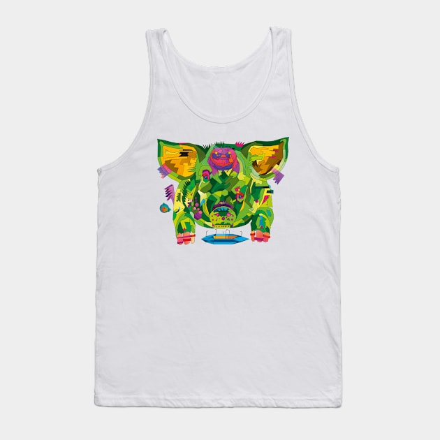 Cosmo 9 PingPong The Feeder. Diamond. Tank Top by typohole